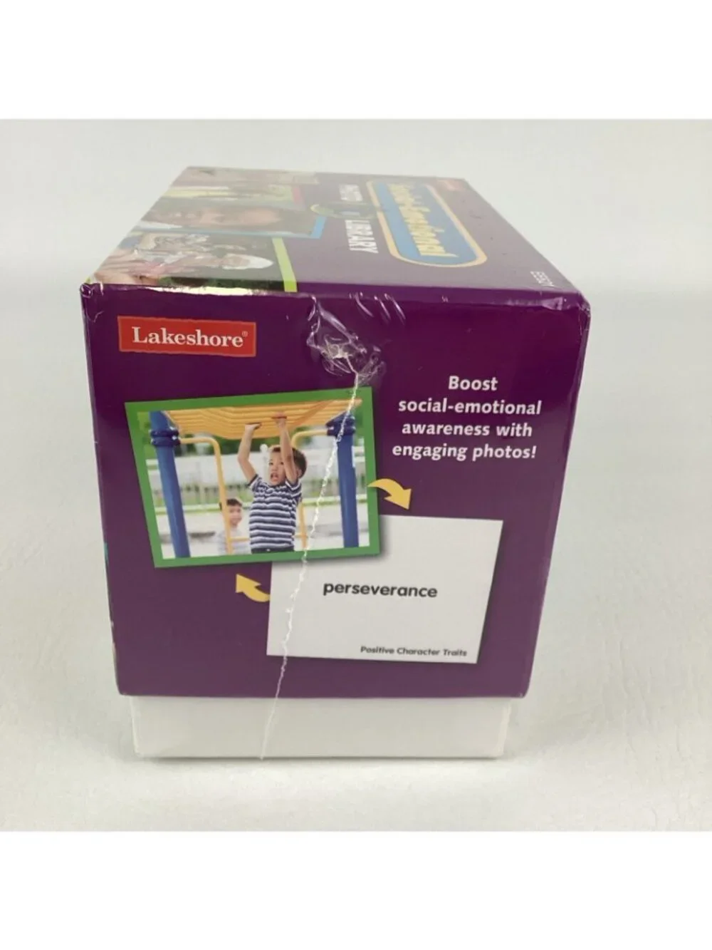 Lakeshore Social Emotional Photo Library Photo Cards Storage Box Activity Guide